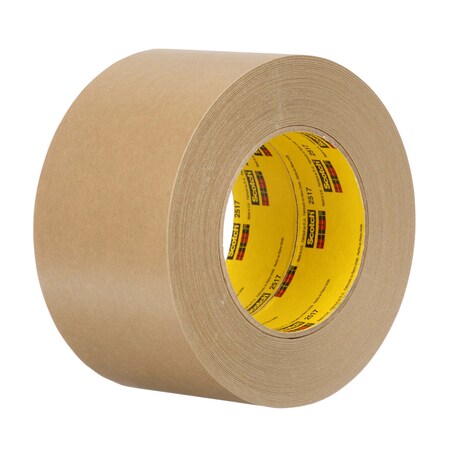 3M Flatback Tape 2517, Medium Brown, 6.5 Mil, 72 Mm X 55 M 7000088503